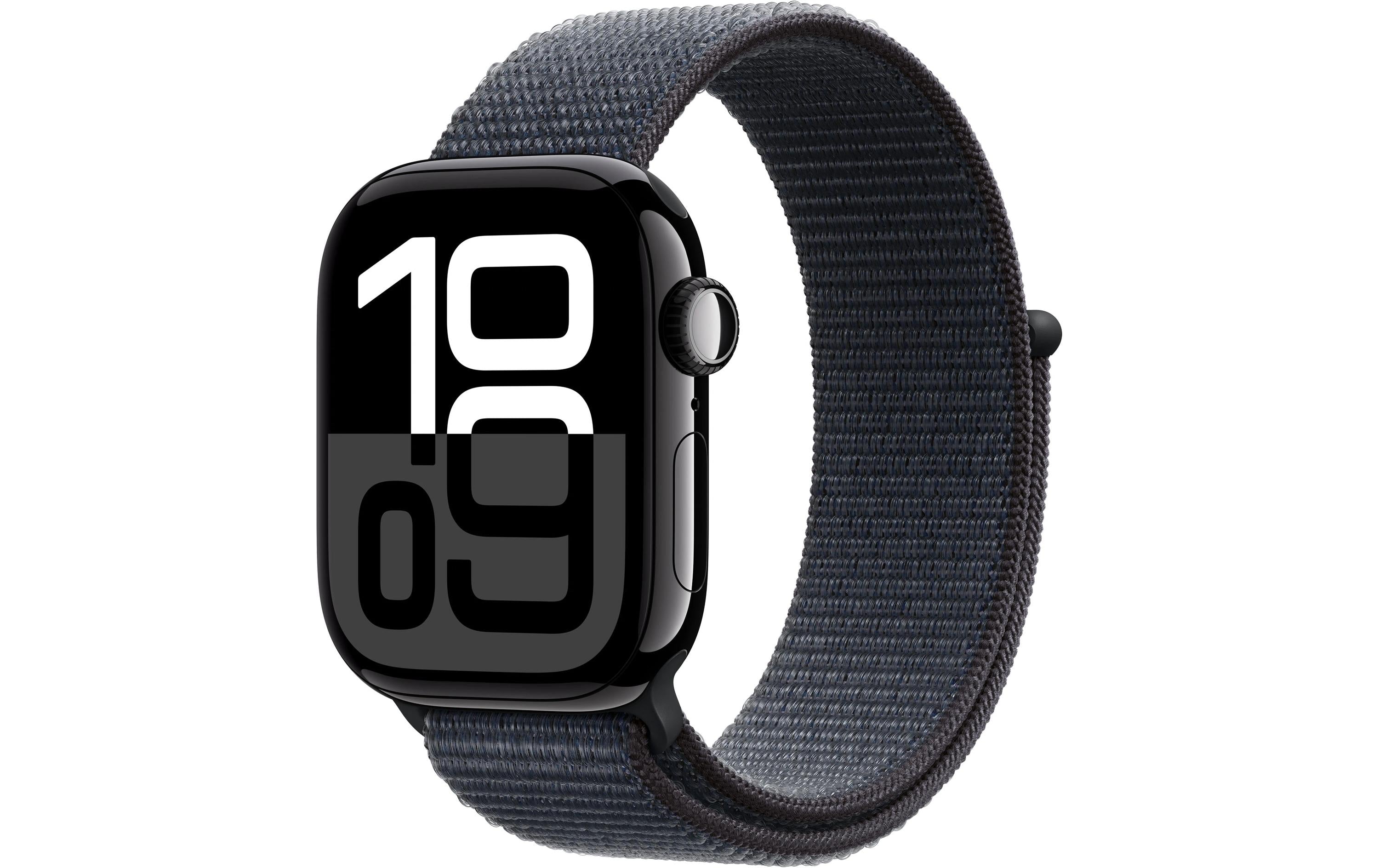 Apple Watch S10 CEL 42 Jet Black Alu Loop mit Ink Sport Loop