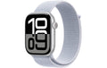 Apple Watch S10 CEL 46 Silver Alu Loop mit Blue Cloud Sport Loop