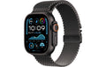 Apple Watch Ultra 2 2024 Black Titanium mit Black Titanium Milanese Loop - L