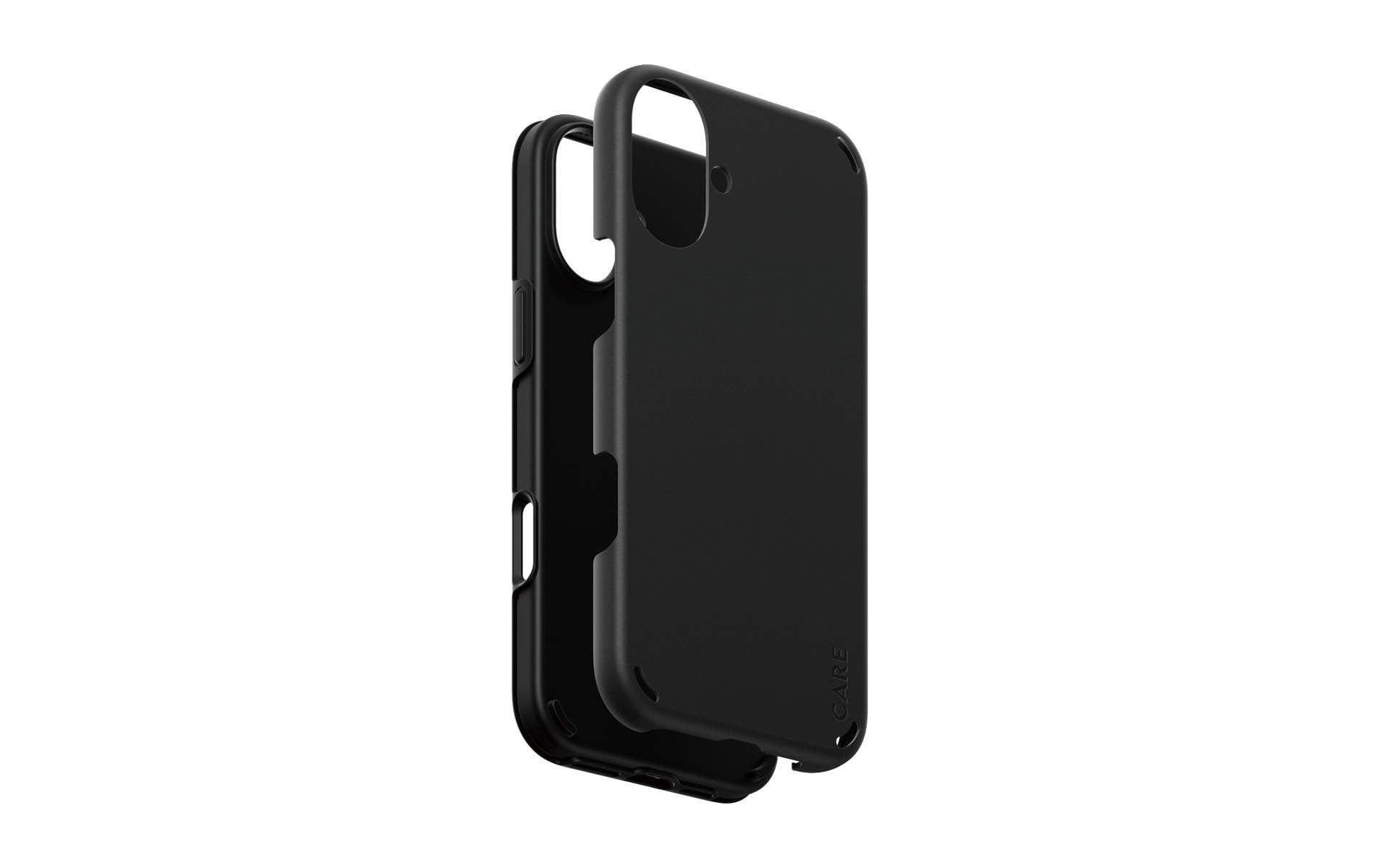 CARE Backcover Feature Double Defe Black fürs iPhone 16 Plus