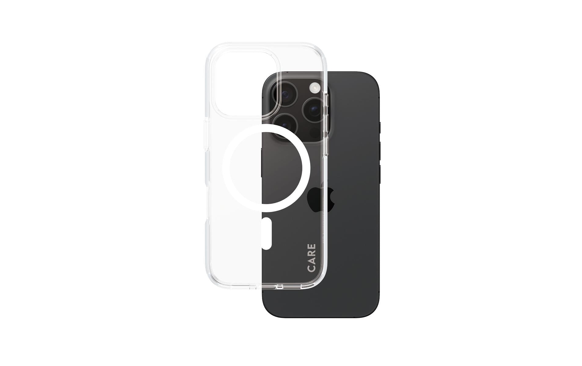 CARE Backcover Flagship White fürs iPhone 16 Pro, mit MagSafe