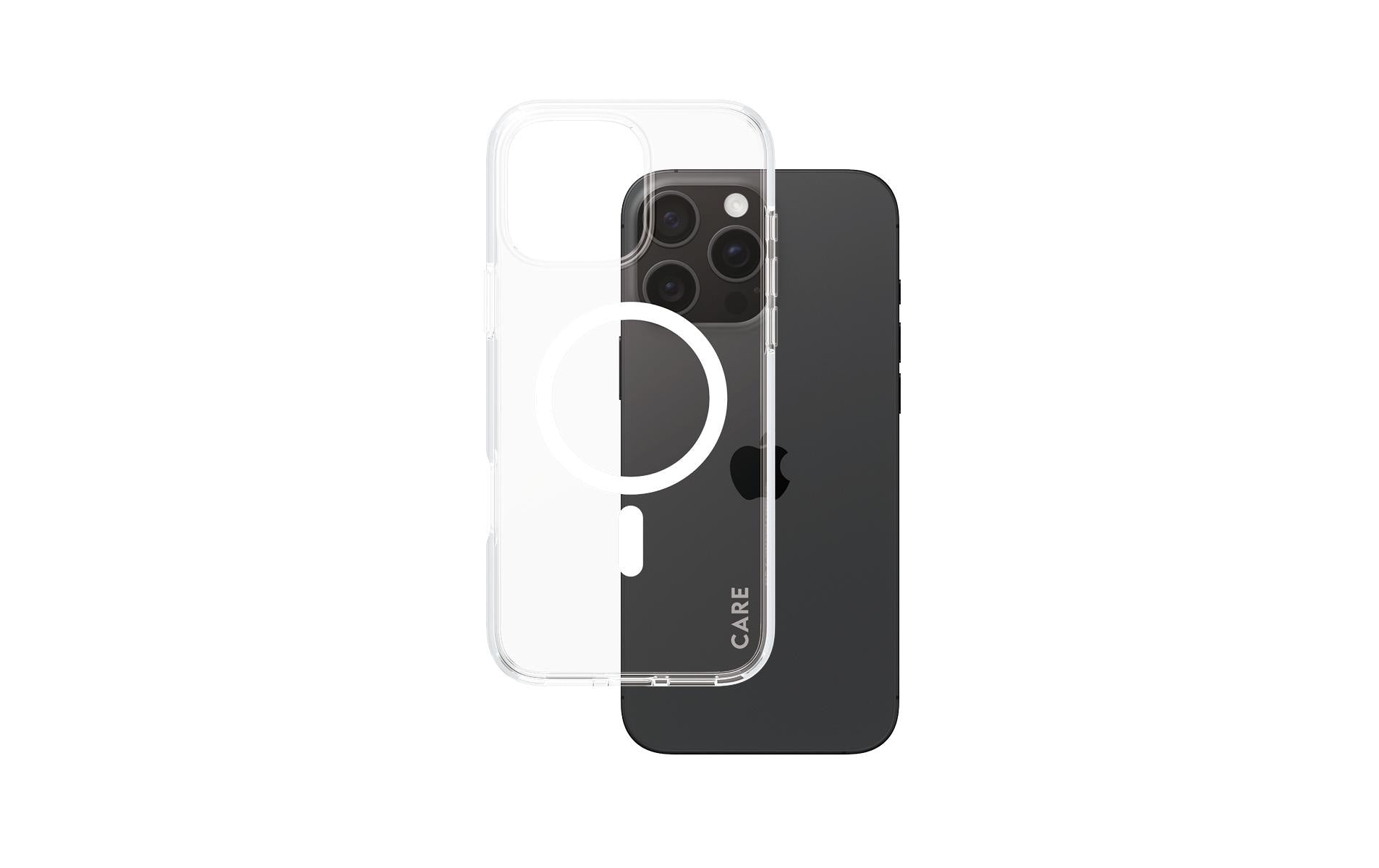 CARE Backcover Flagship White fürs iPhone 16 Pro Max, mit MagSafe