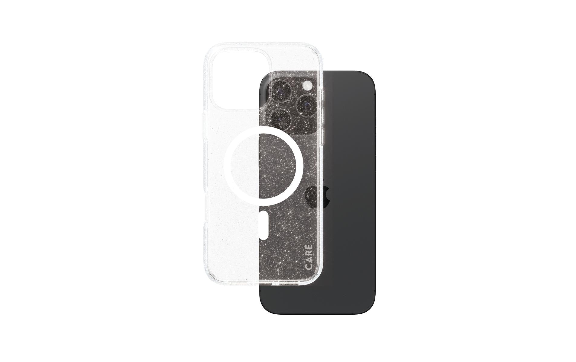 CARE Backcover Flagship Star Lit w. White fürs iPhone 16 Pro Max, mit MagSafe