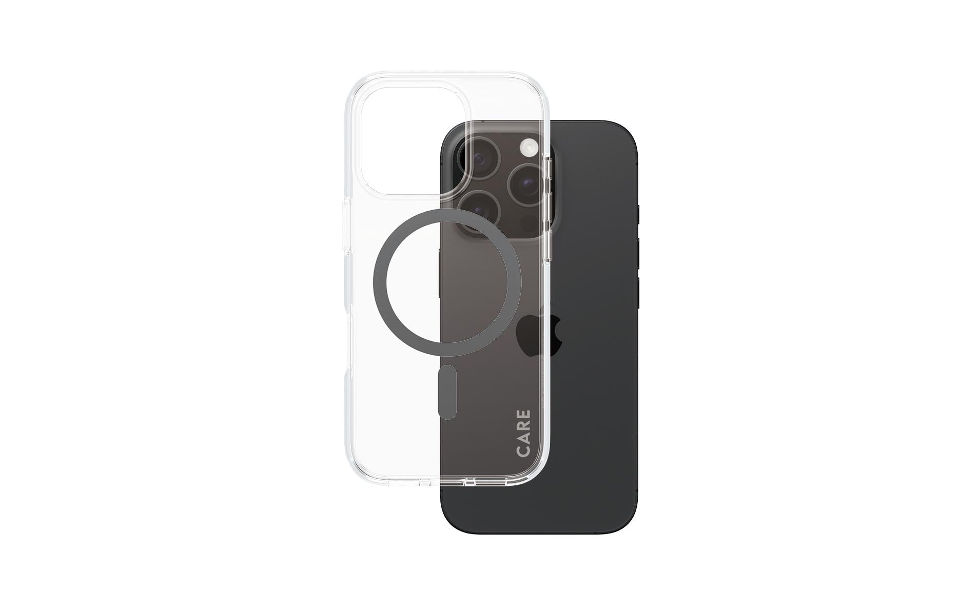 CARE Backcover Flagship Black fürs iPhone 16 Pro, mit MagSafe