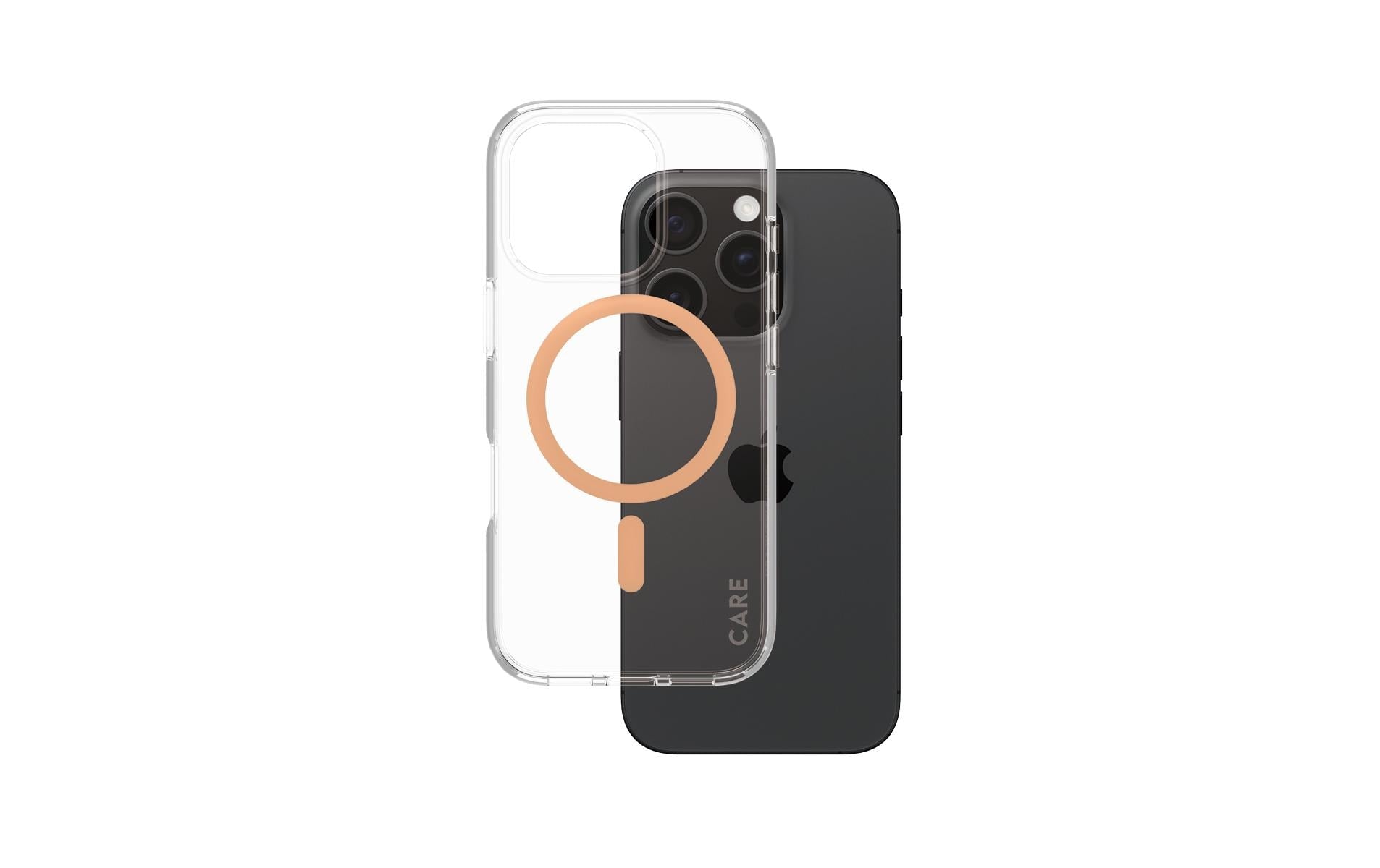 CARE Backcover Flagship Peachy fürs iPhone 16 Pro, mit MagSafe