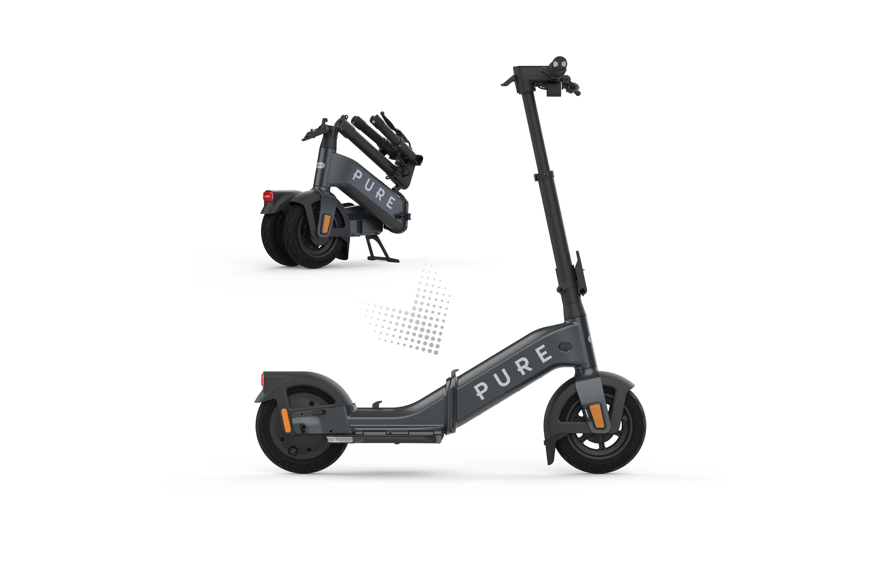Pure Advance Flex, grau mit Strassenzulassung