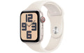 Apple Watch SE 2024 CEL 44 Starlight  M mit Starlight Sport Band - M/L