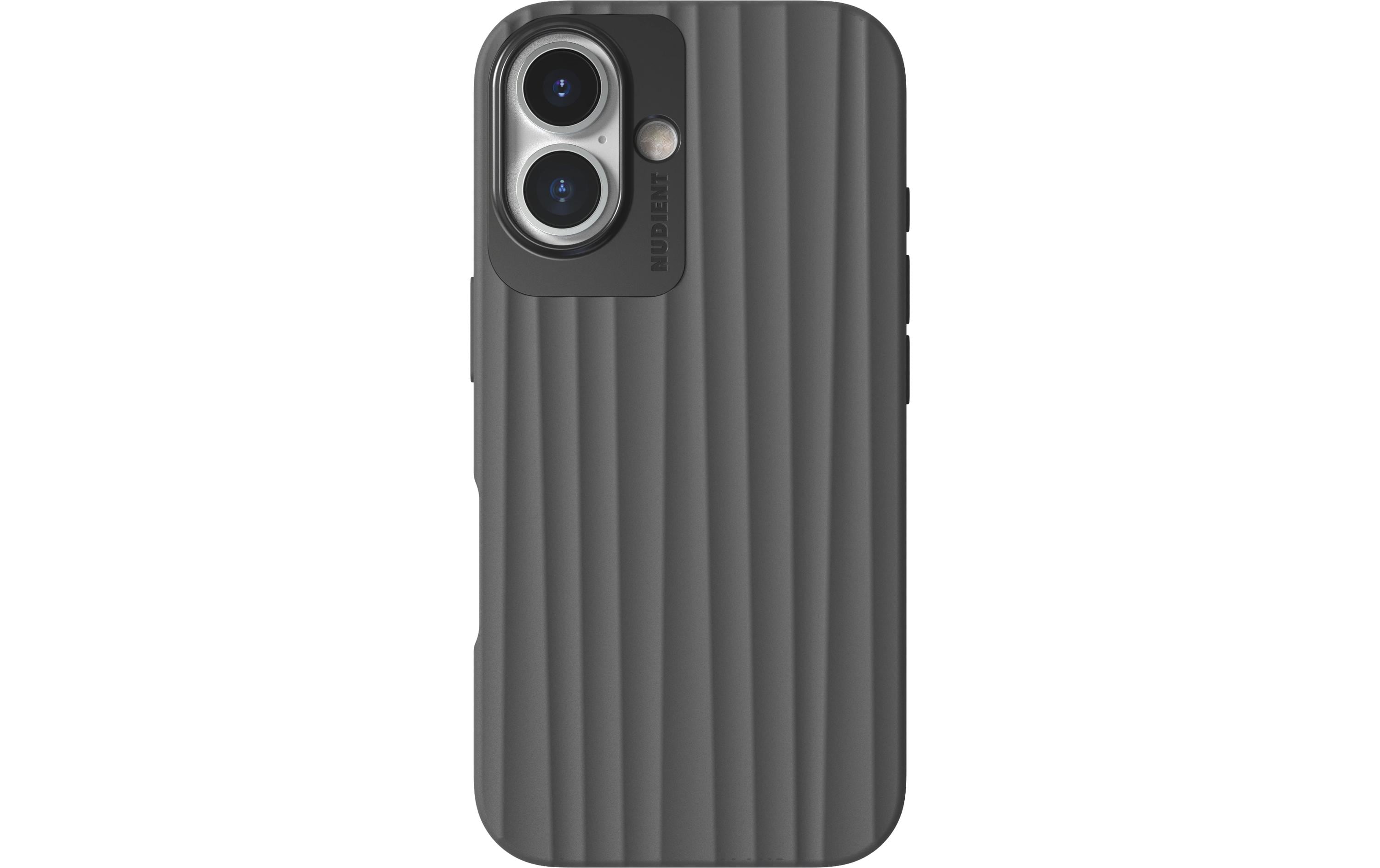 Nudient Bold MagSafe Storm Black iPhone 16