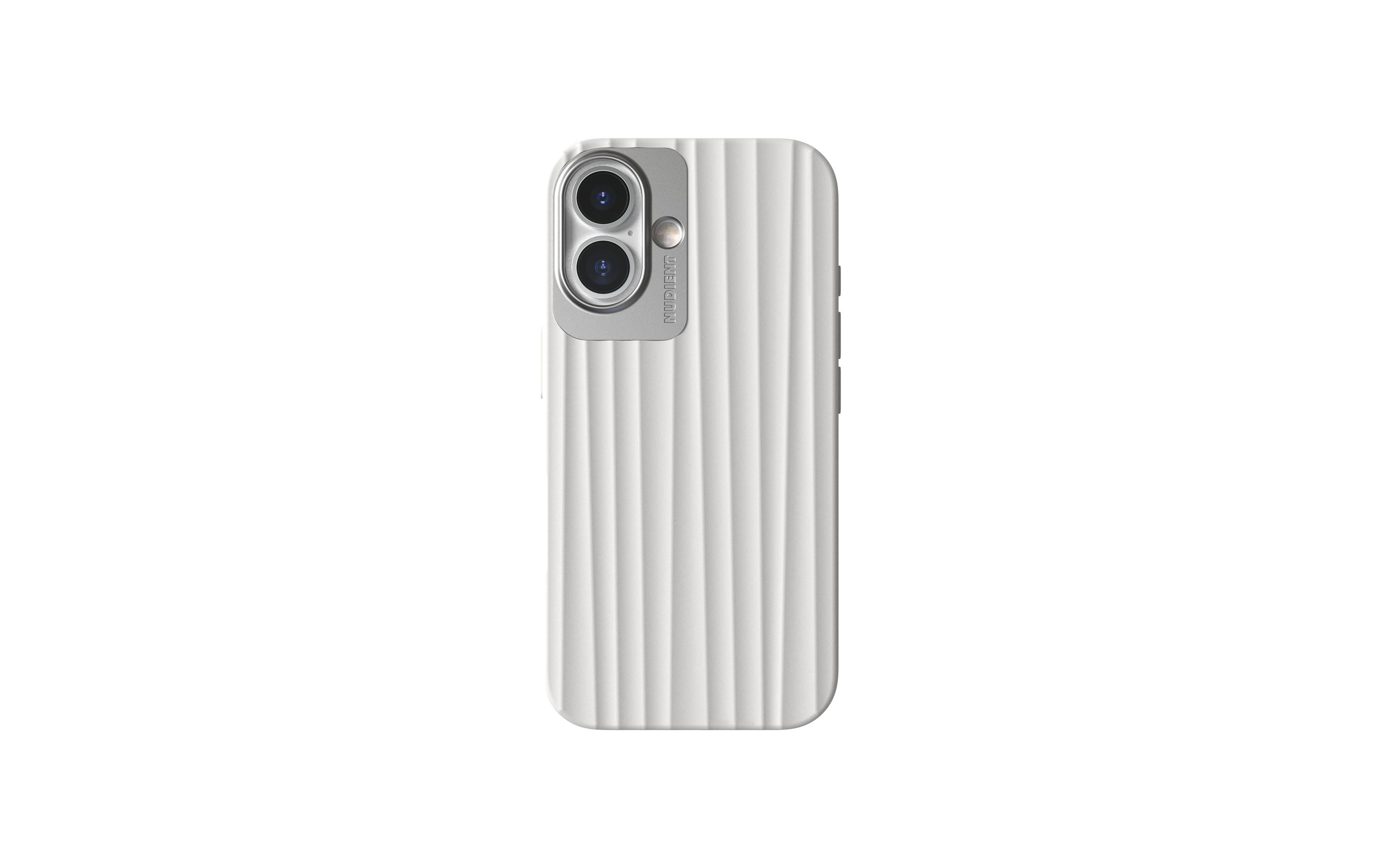 Nudient Bold MagSafe Chalk White iPhone 16