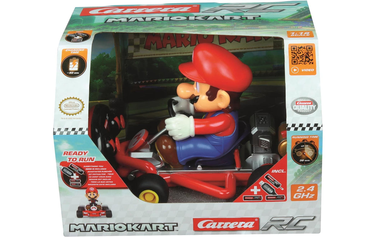 1:18 R/C Mario Kart Pipe Mario 2.4 GHz Full Function | Alter: 6+
