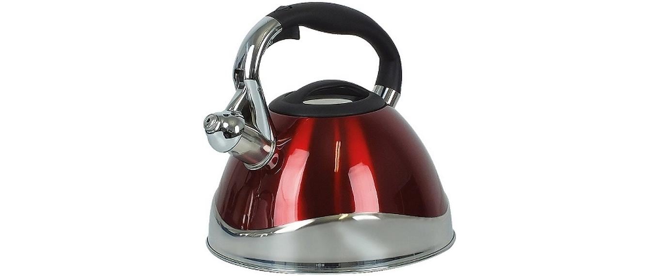 Kela Wasserkessel Varus 3 Liter, Rot