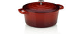 Kela Bräter Calido 26 cm Ø, 4,6 L Gusseisen, Rund, Rot