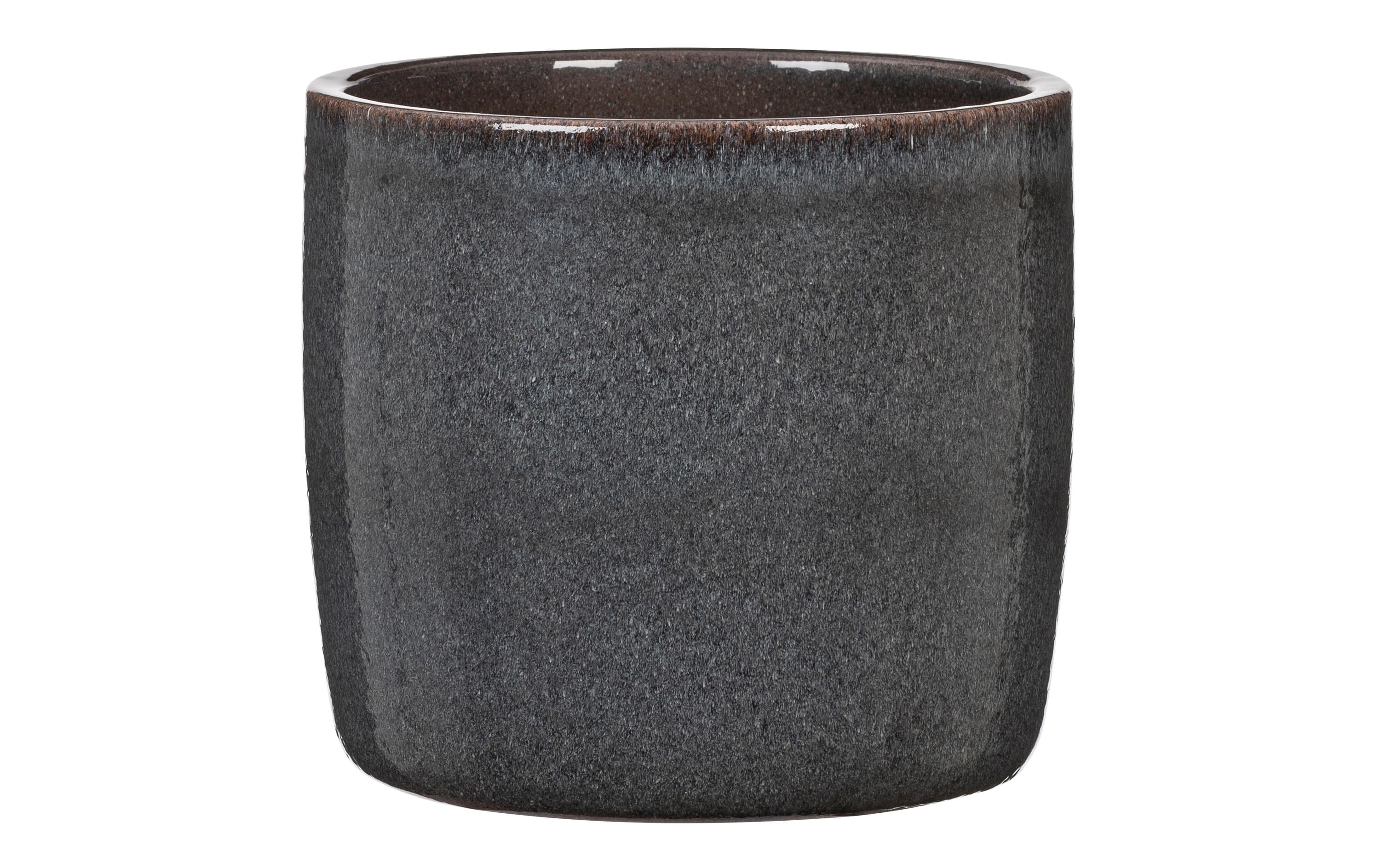 Scheurich Übertopf Mystic Grey, Keramik 8.2 L, 24.1x21.9 cm (DxH)