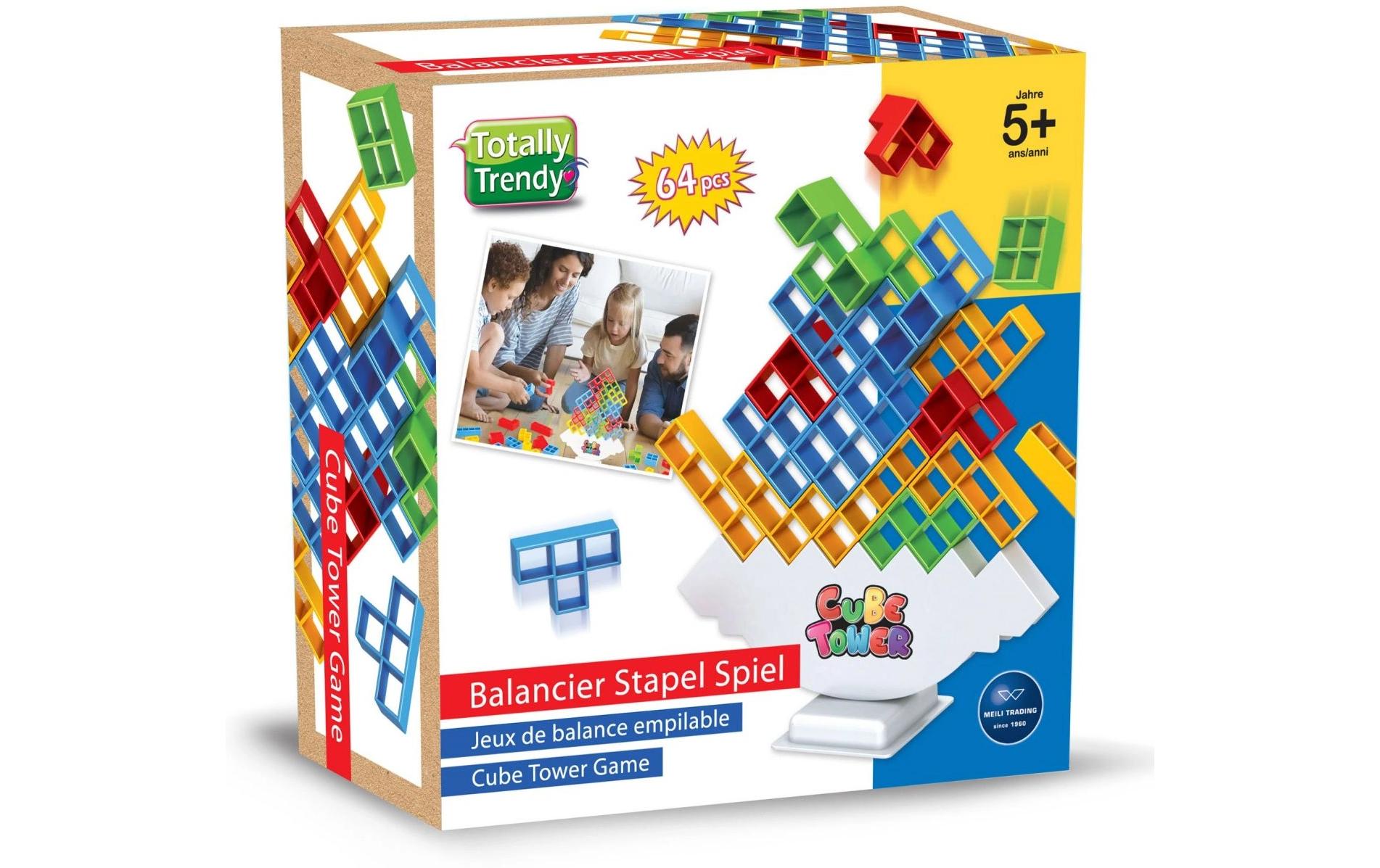 Totally Trendy Tetra Tower balancier Game