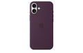 APPLE iPhone 16 Plus Silicone Case inkl. MagSafe, Plum