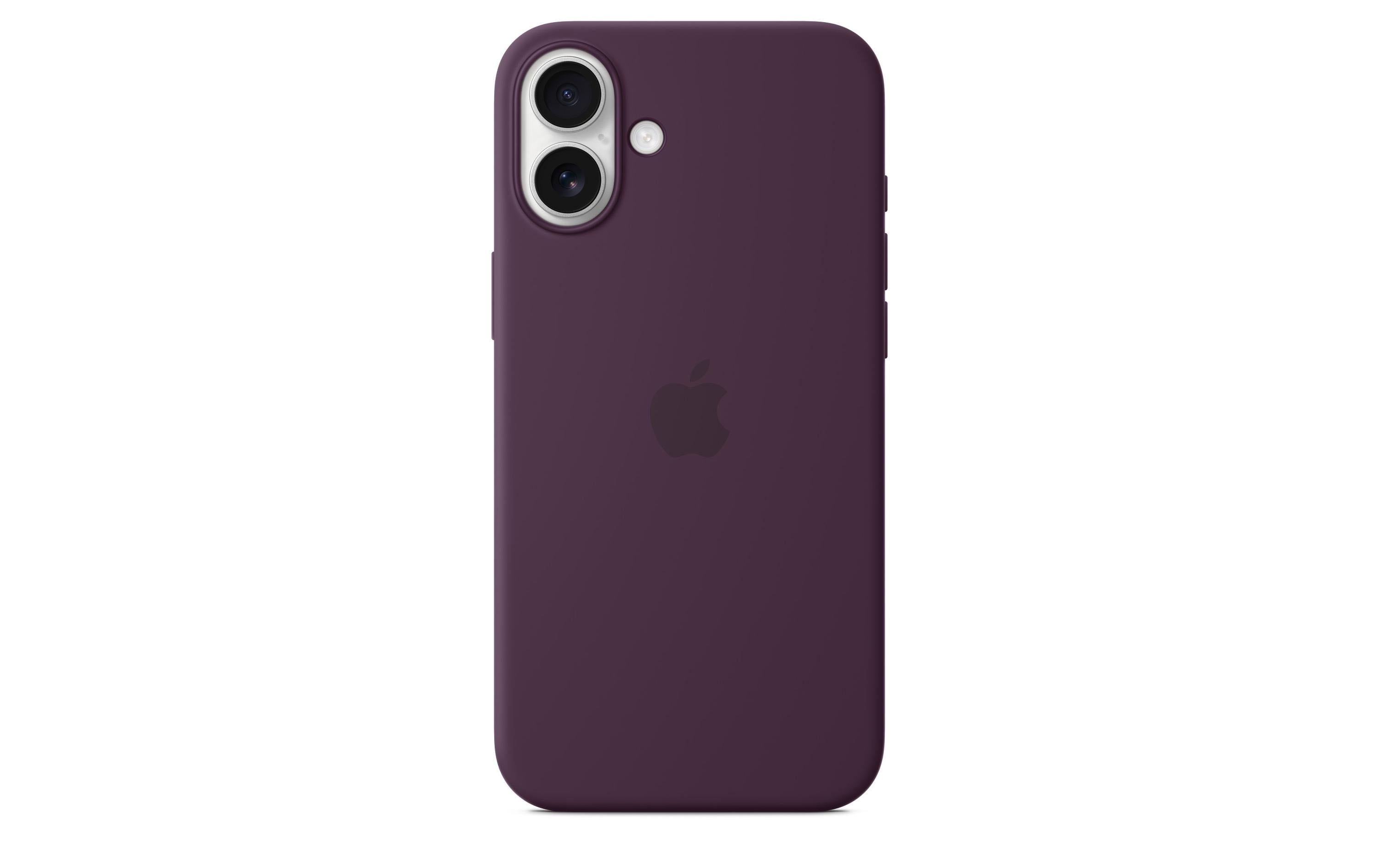 APPLE iPhone 16 Plus Silicone Case inkl. MagSafe, Plum
