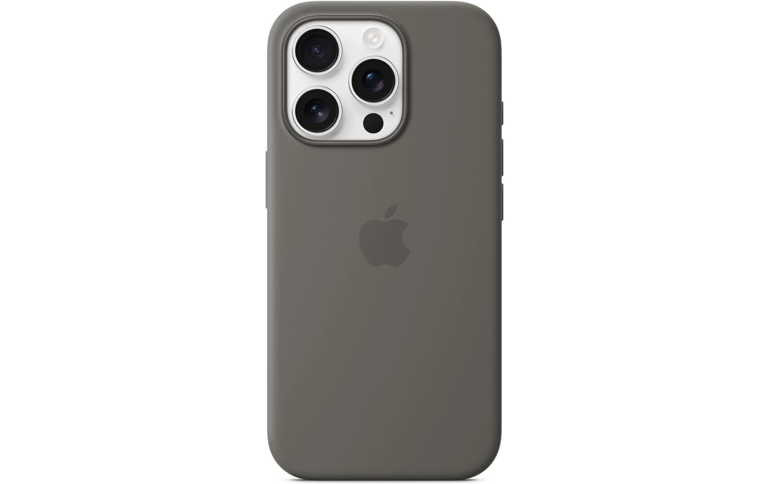 APPLE iPhone16 Pro Silicone Case inkl. MagSafe, Stone Gray
