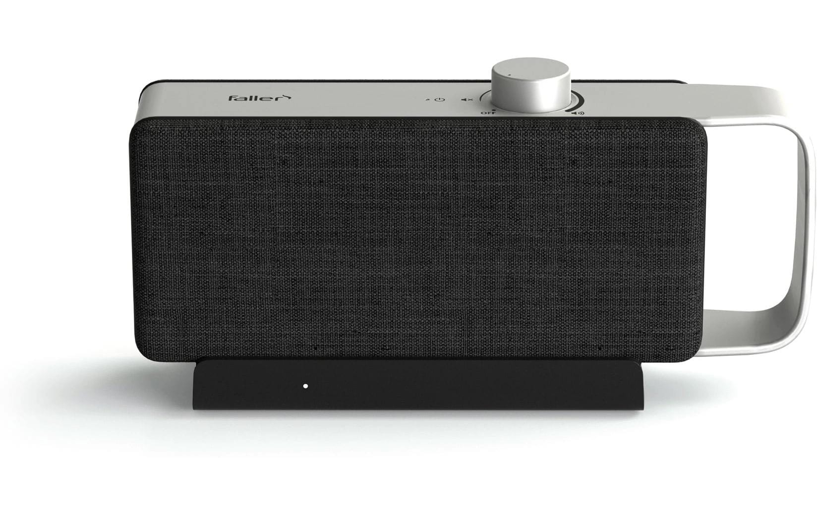 Faller Audio TV-Sprachverstärker schwarz/silber, tragbar, 16h Akku