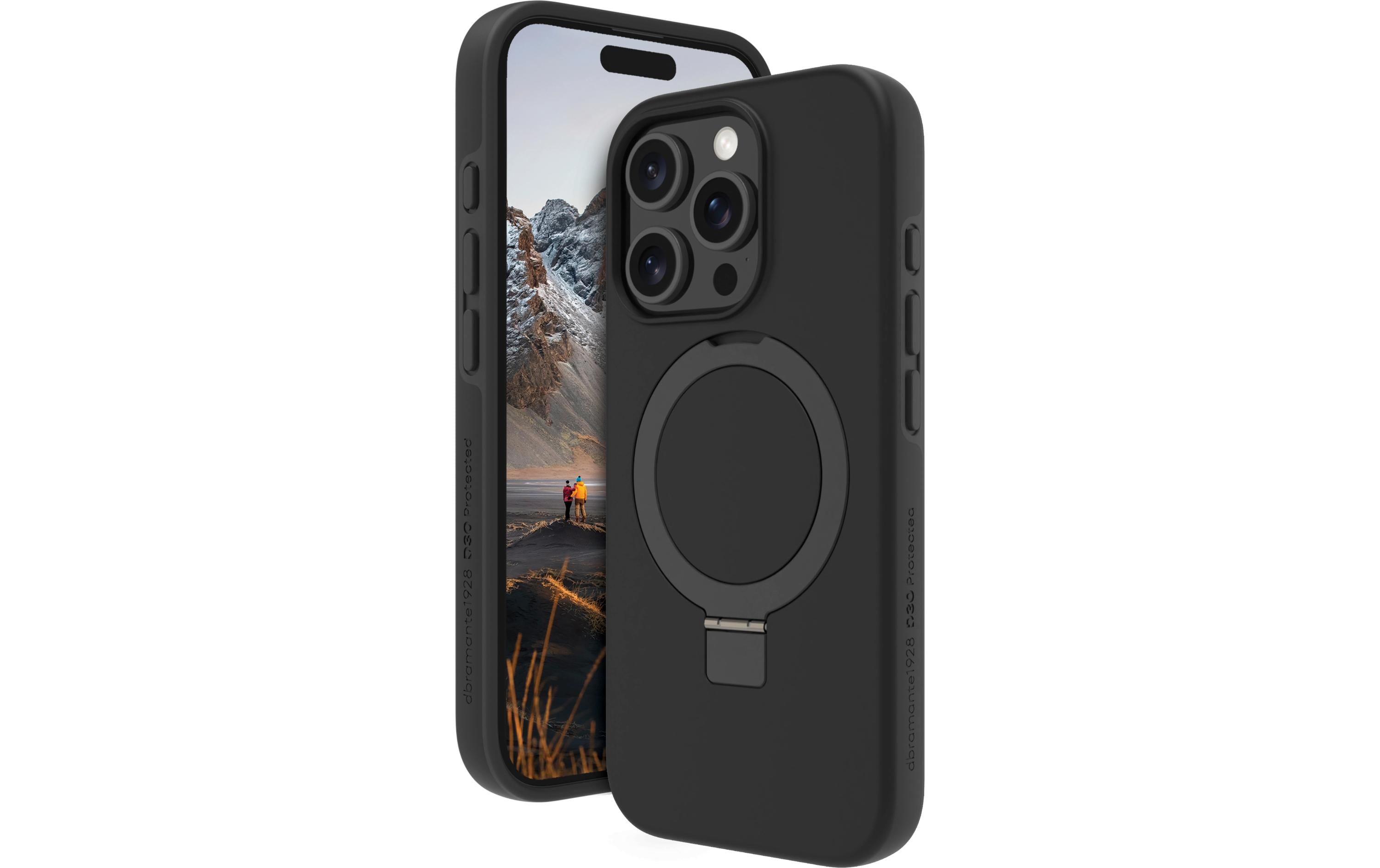 dbramante Iceland Ultra D3O MS Kick Black iPhone 16 Pro