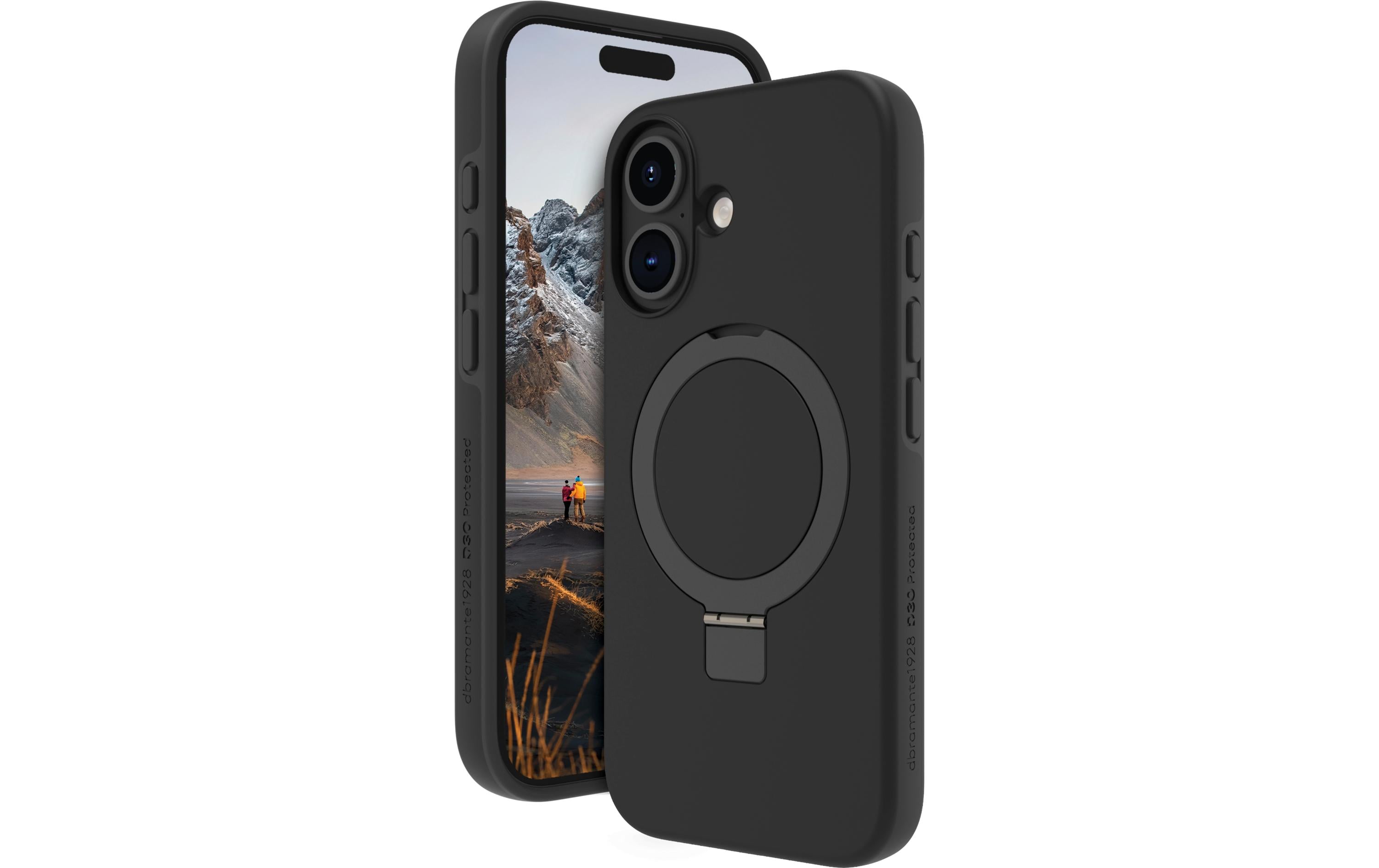 dbramante Iceland Ultra D3O MS Kick Black iPhone 16 Plus