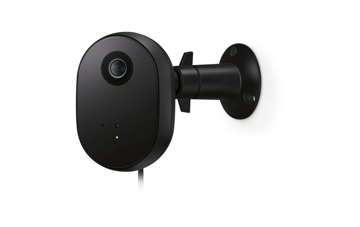 WiZ Outdoor Kamera schwarz kabel, WIFI, 1080P HD, IR night vision