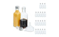 relaxdays Einmachflaschen 100ml Set mit 20 Flaschen