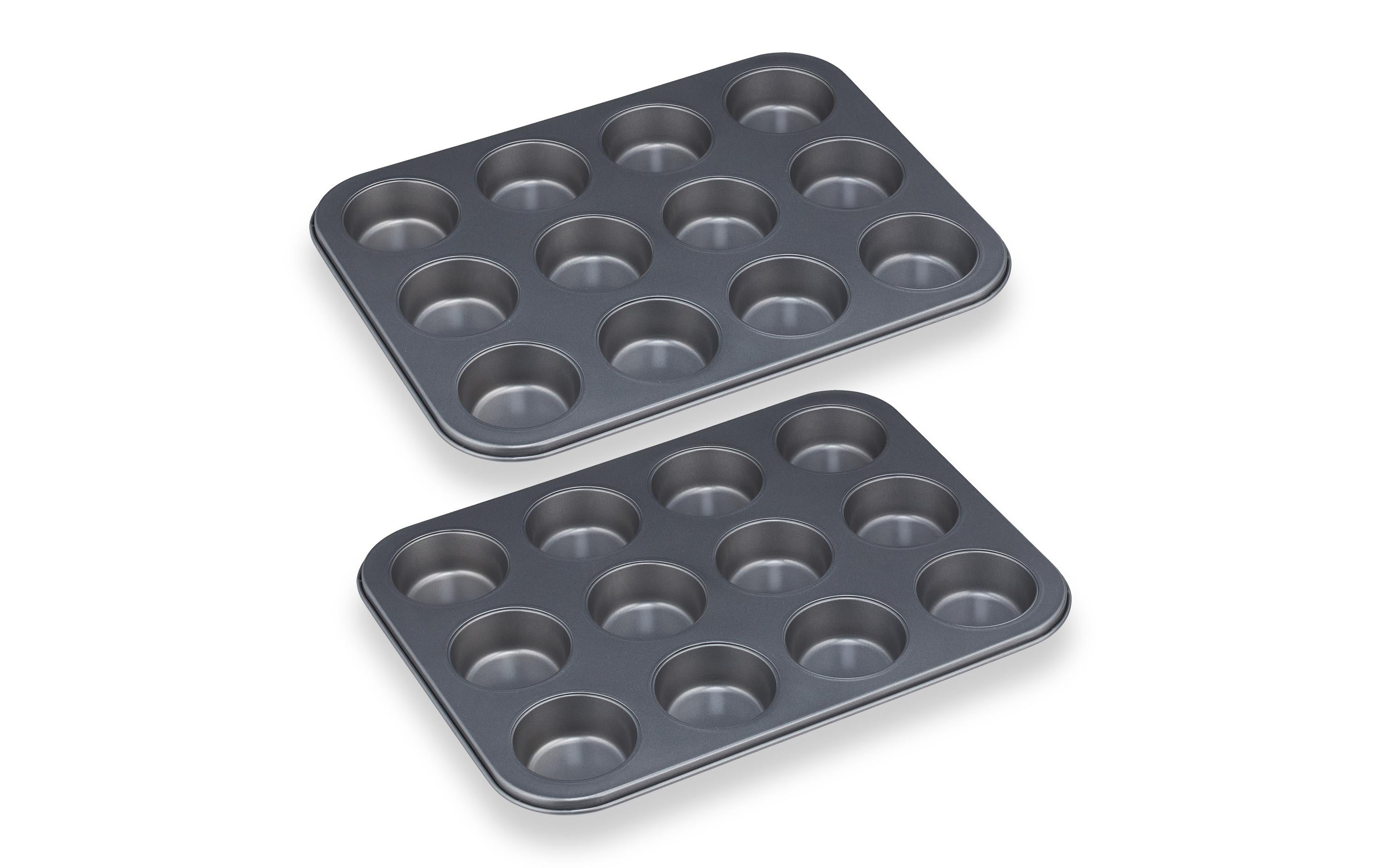 relaxdays Muffinform Set Set mit 2 Formen