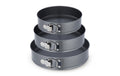 relaxdays Springformen-Set rund Set mit 3 Grössen, 24/26/28cm
