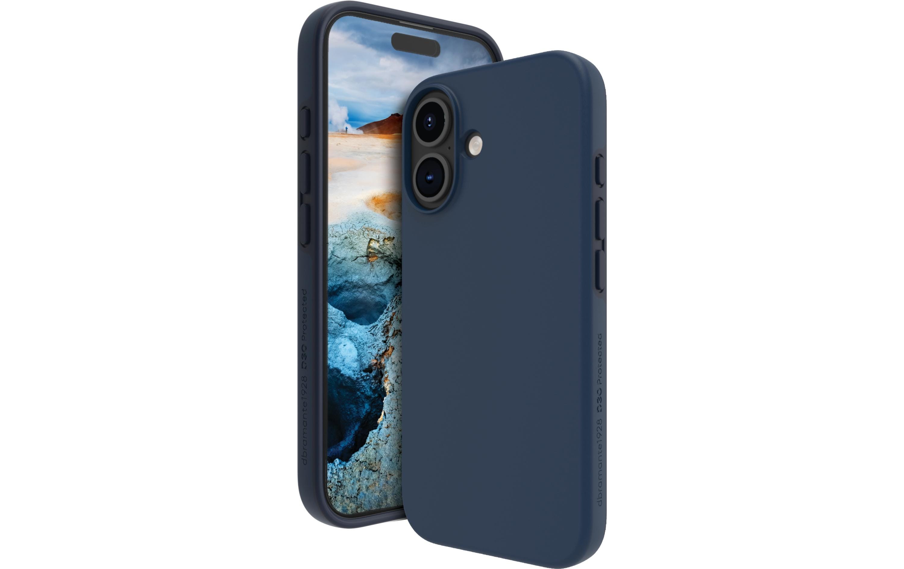 dbramante Iceland Ultra D3O MagSafe Blue iPhone 16 Plus