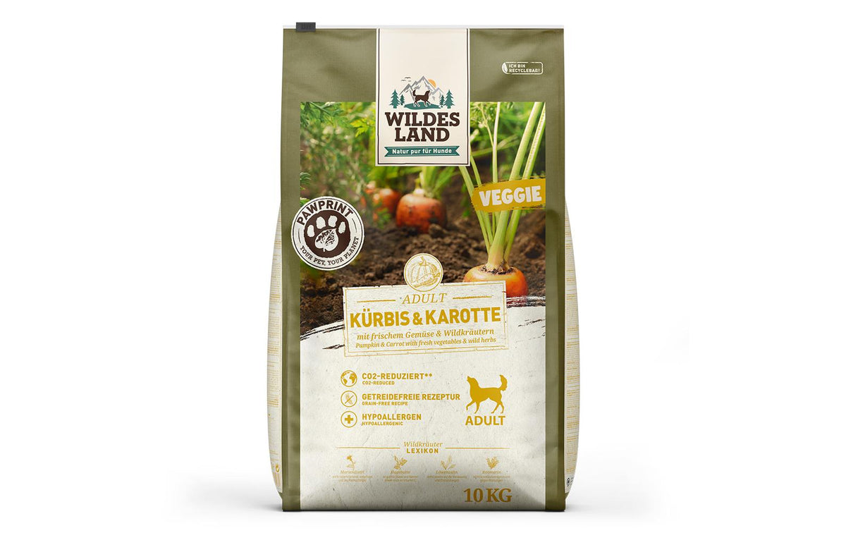 Wildesland Dog PawPrint Veggie 10kg