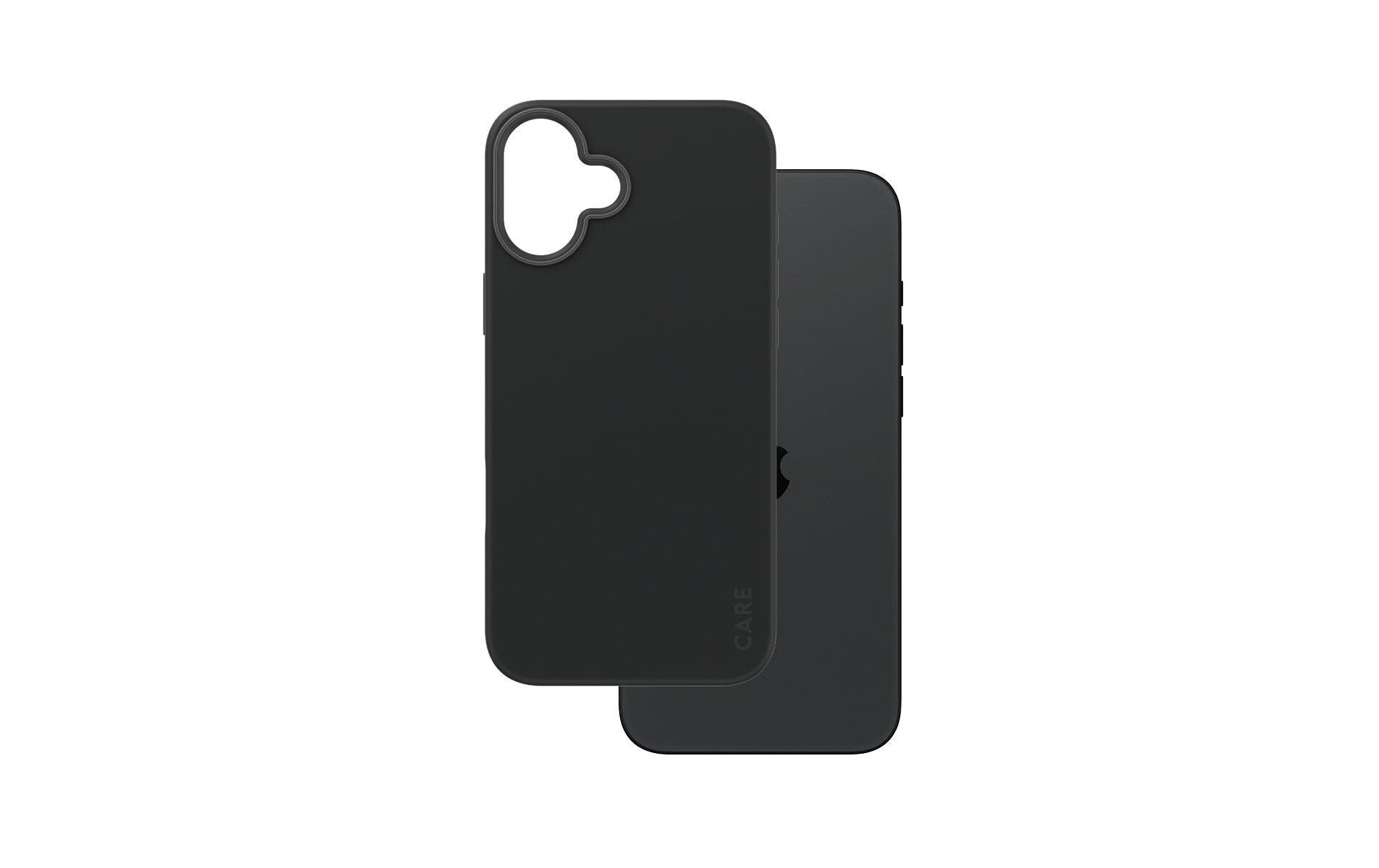 CARE Backcover Fashion Black fürs iPhone 16 Plus, mit MagSafe