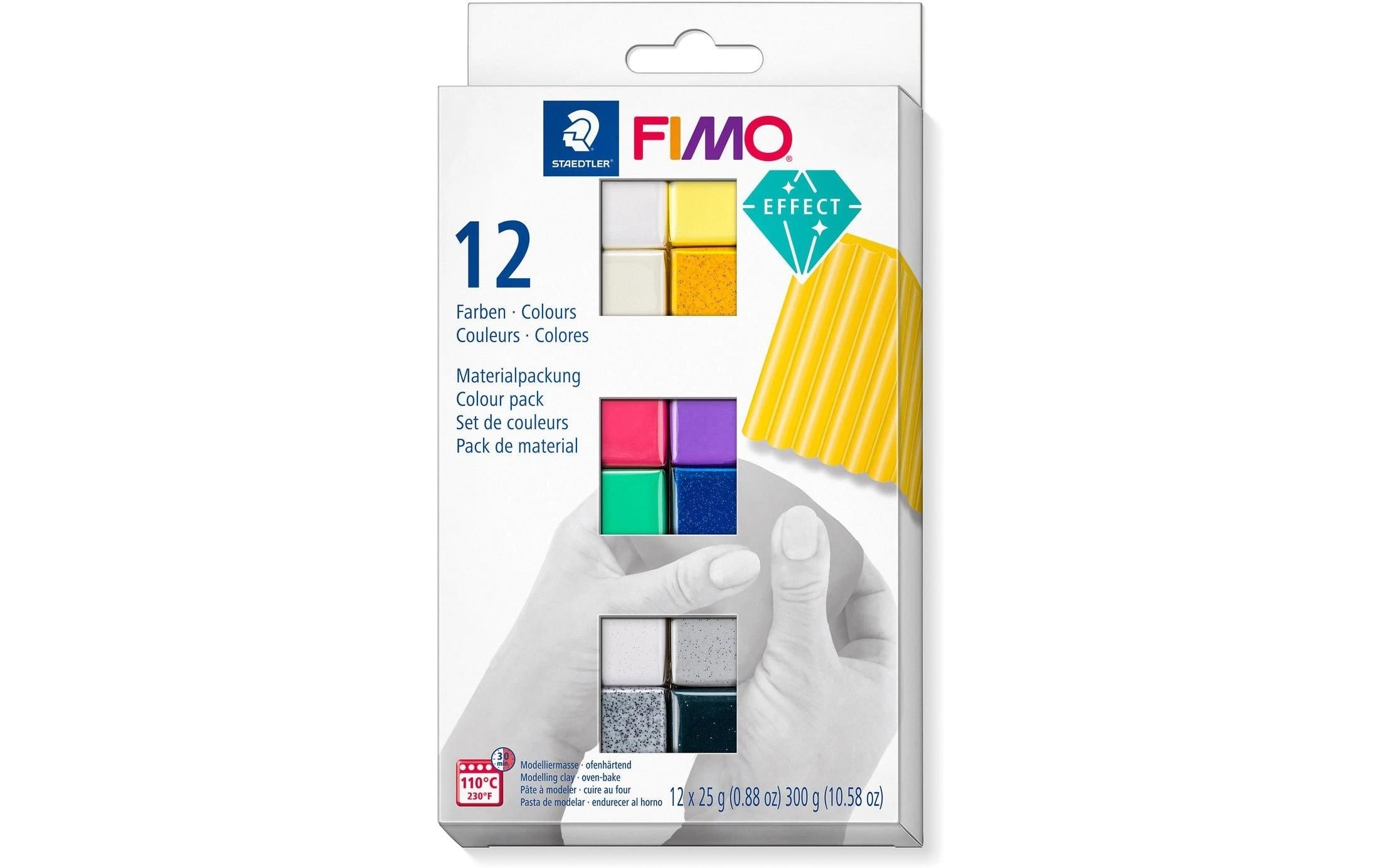 FIMO effect Set Colour Pack 12x25g 12 Farben