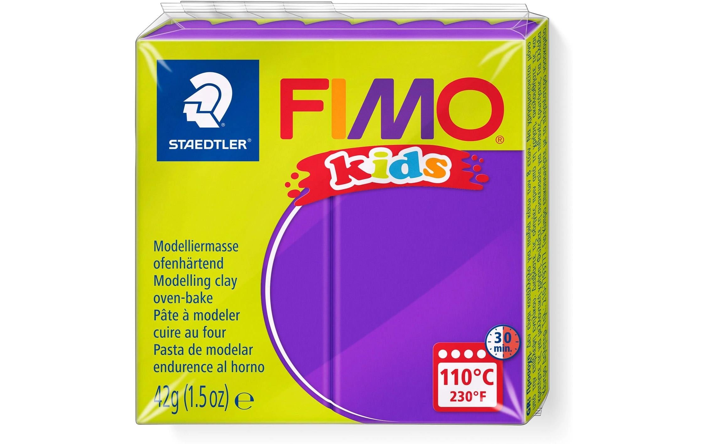 FIMO kids Modelliermasse violett ofenhärtend, besonders weich