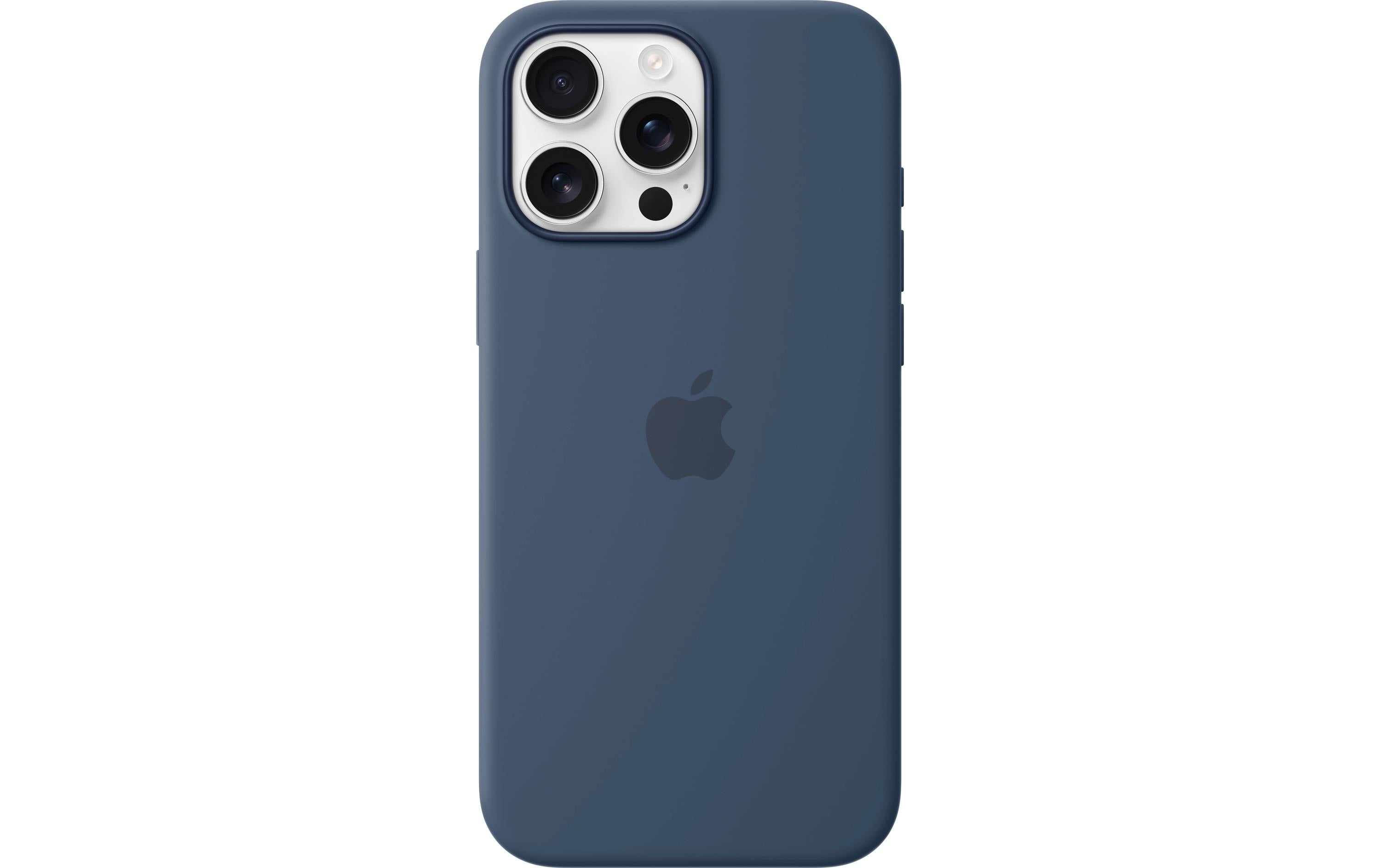 APPLE iPhone16 Pro Max Silicone Case inkl. MagSafe, Denim