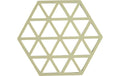 Zone Topfuntersetzer Triangles,Matcha Green 16x14x0.9 cm (LxBxH), Silikon