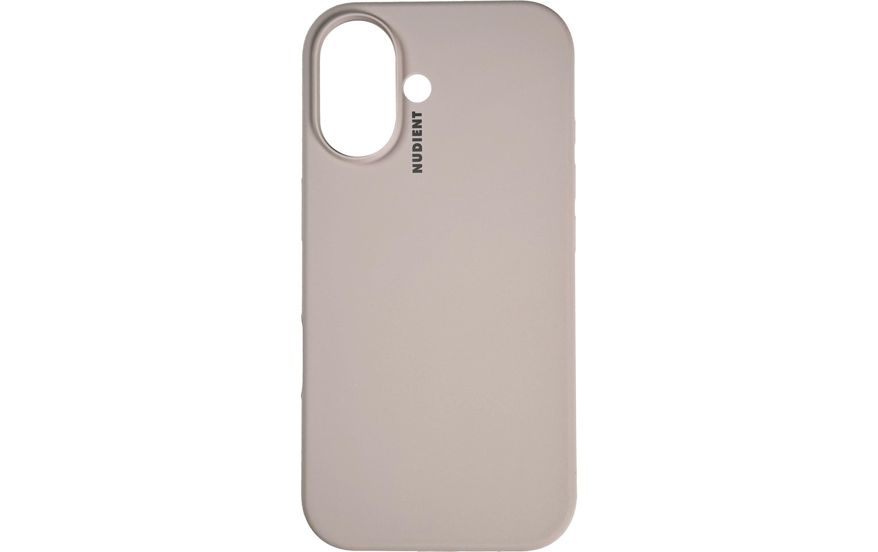 Nudient Base Stone Beige iPhone 16+