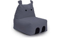 Lumaland Sitzsack 200 Liter Hippo 40x65x80cm, Waschbar, 2.9kg