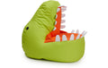 Lumaland Sitzsack 270 Liter Dino 90x70x90cm, Waschbar, 4.1kg