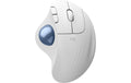 Logitech Ergo M575s offwhite 2.4GHz, Daumenbedienung, ergonomische Form