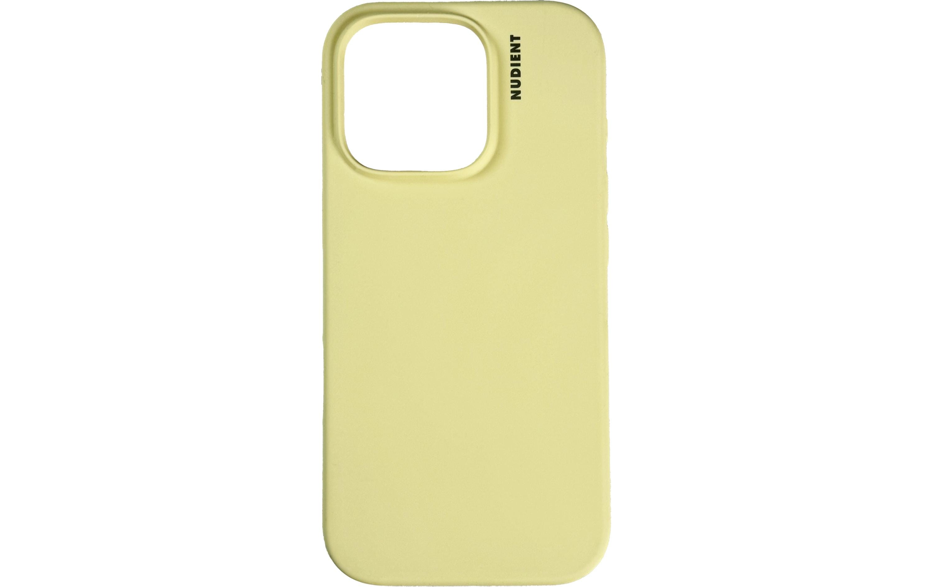 Nudient Base Pale Yellow iPhone 16 Pro Max