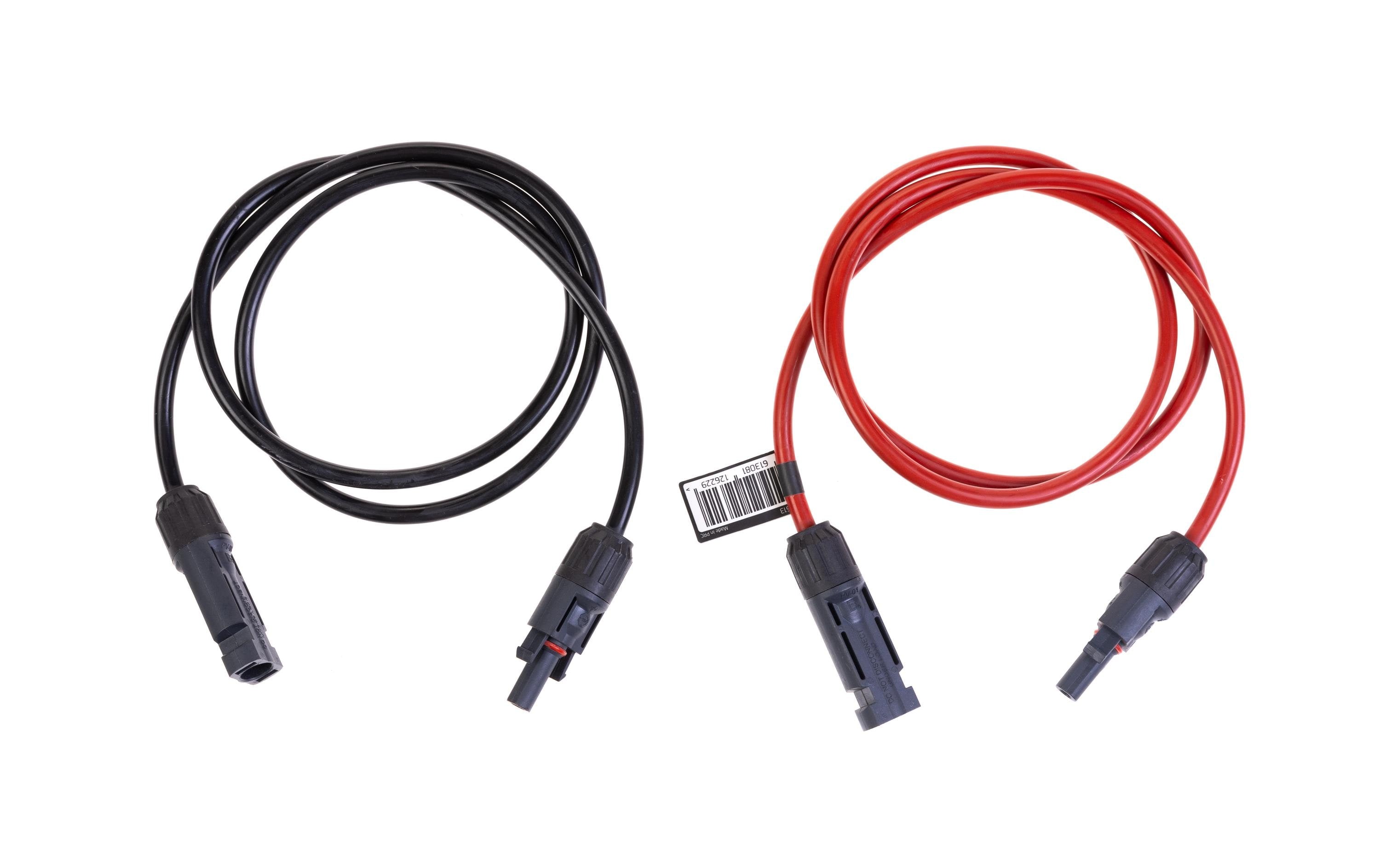 F.power Solarkabel FC4 6mm2 1m MC4 kompatibel, 2x 1m