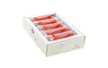 SLIM Patchkabel: 10cm, rot, 50-Pack Cat.6A, U/FTP, LSOH, Klinke nicht brechbar