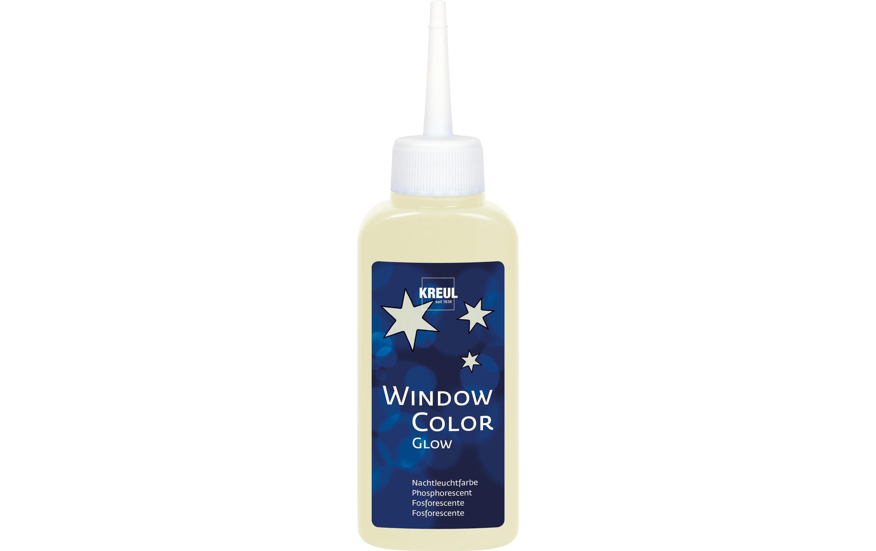 Kreul Fensterfarbe Nachtleuchtend 80 ml, 1 Stück
