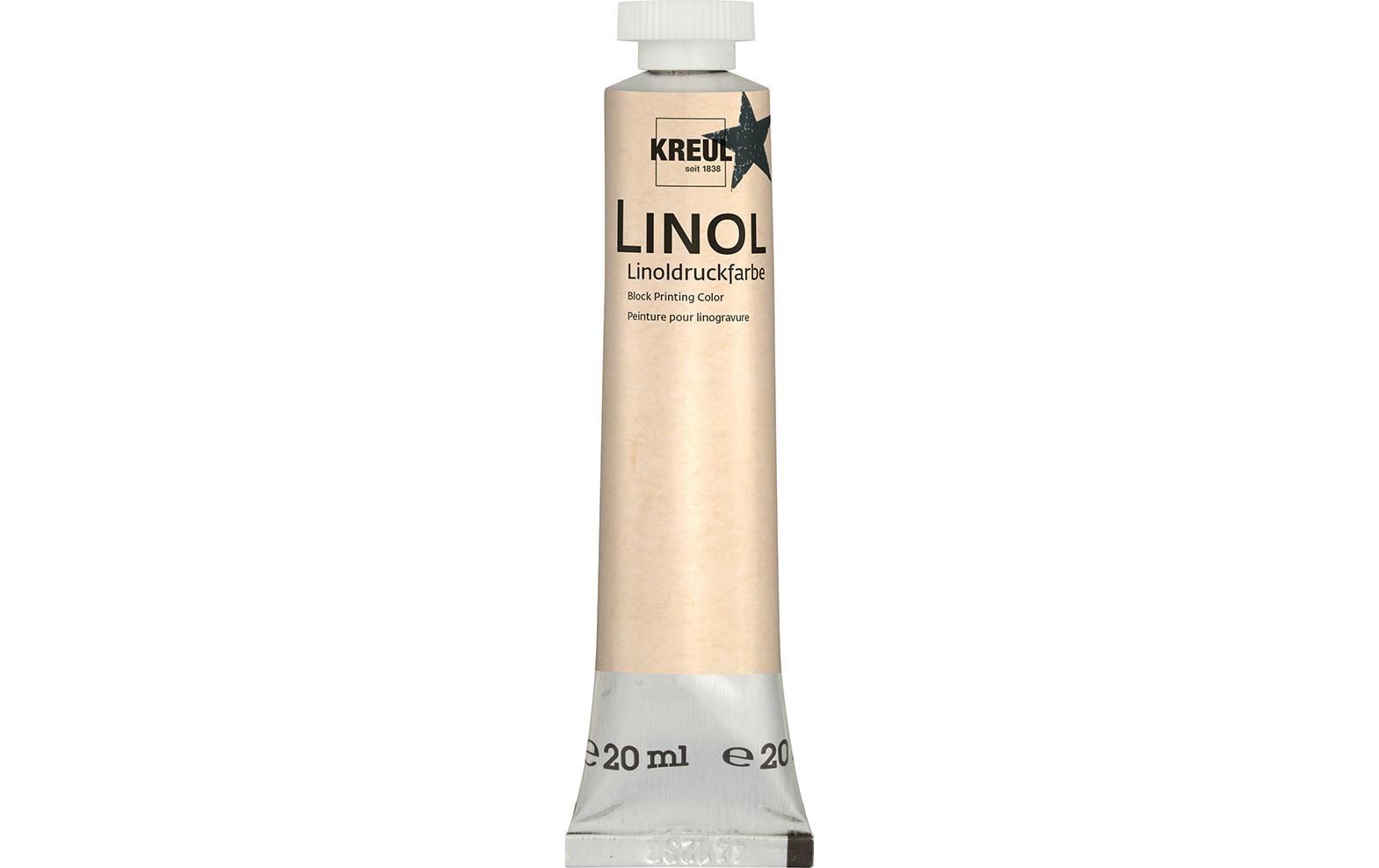 Kreul Linoldruckfarbe schwarz 20 ml, 1 Stück