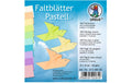 Ursus Faltblätter Origami à 100 Blatt Pastell, 130 g/m,  10 x 10 cm,