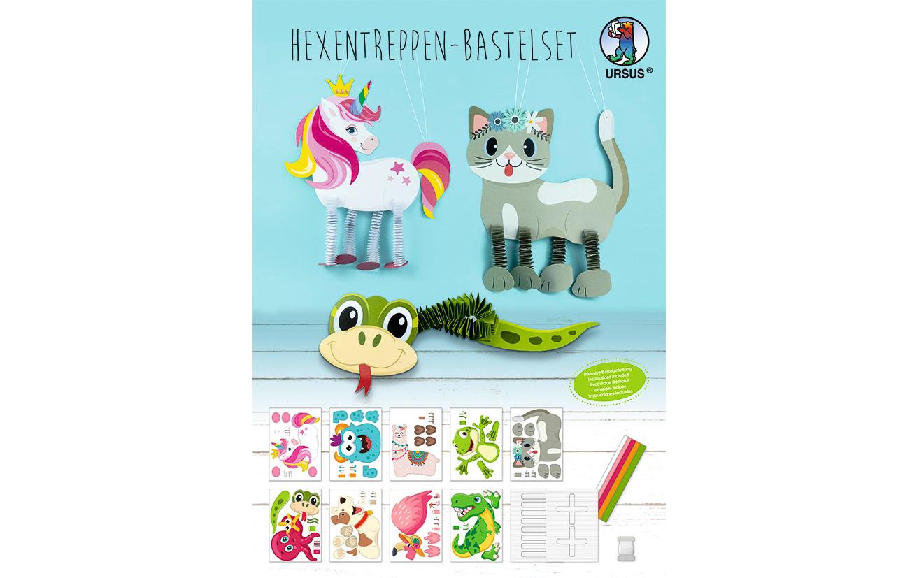 Ursus Bastelblock Hexentreppe Tiere