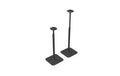 Flexson Bodenständer Paar, Schwarz, verstellbar 77-129 cm