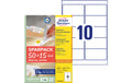 AZ Etiketten ablösbar 96X50,8mm 650 Etiketten / 65 Blatt