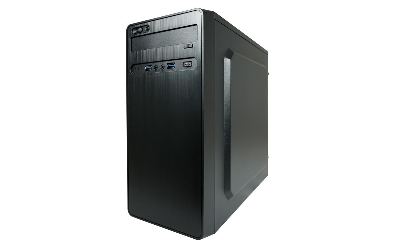 Lc-Power Micro Tower LC-2017MB-ON 1x 5.25, 2x 3.5"ext, 2x 2.5"