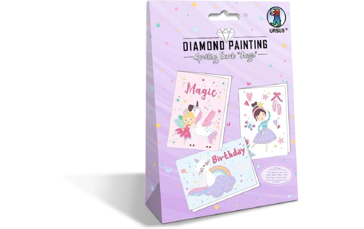 URSUS Diamond Painting Prinzessin Karten
